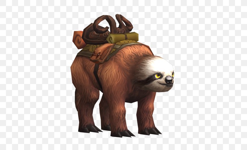 Sloth Wizard101 Pirate101 Game Bear, PNG, 500x500px, Sloth, Bear, Carnivoran, Game, Kingsisle Entertainment Download Free