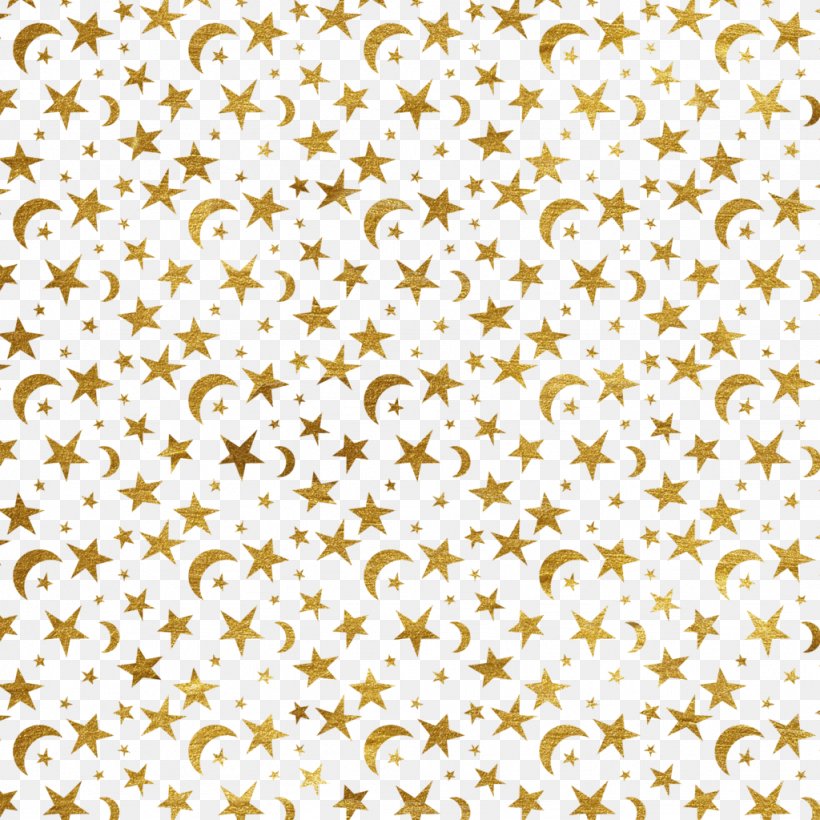 Moon Star Sticker Pattern, PNG, 1024x1024px, Moon, Gold, Information, Lunar Phase, Night Sky Download Free