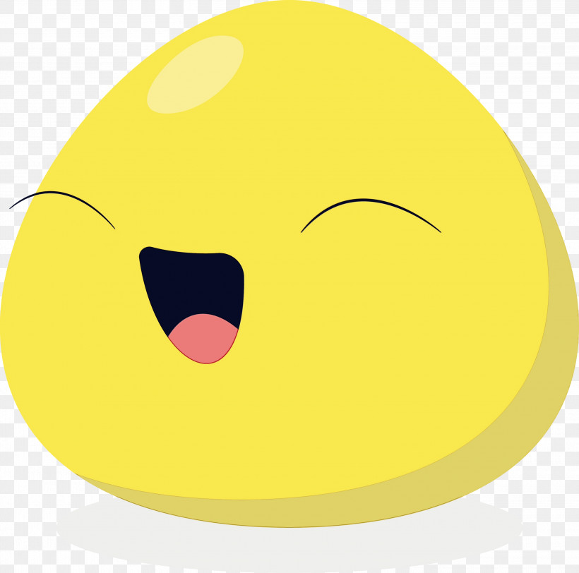 Smiley Yellow Snout Cartoon Font, PNG, 3000x2973px, Emoji, Cartoon, Fruit, Meter, Paint Download Free