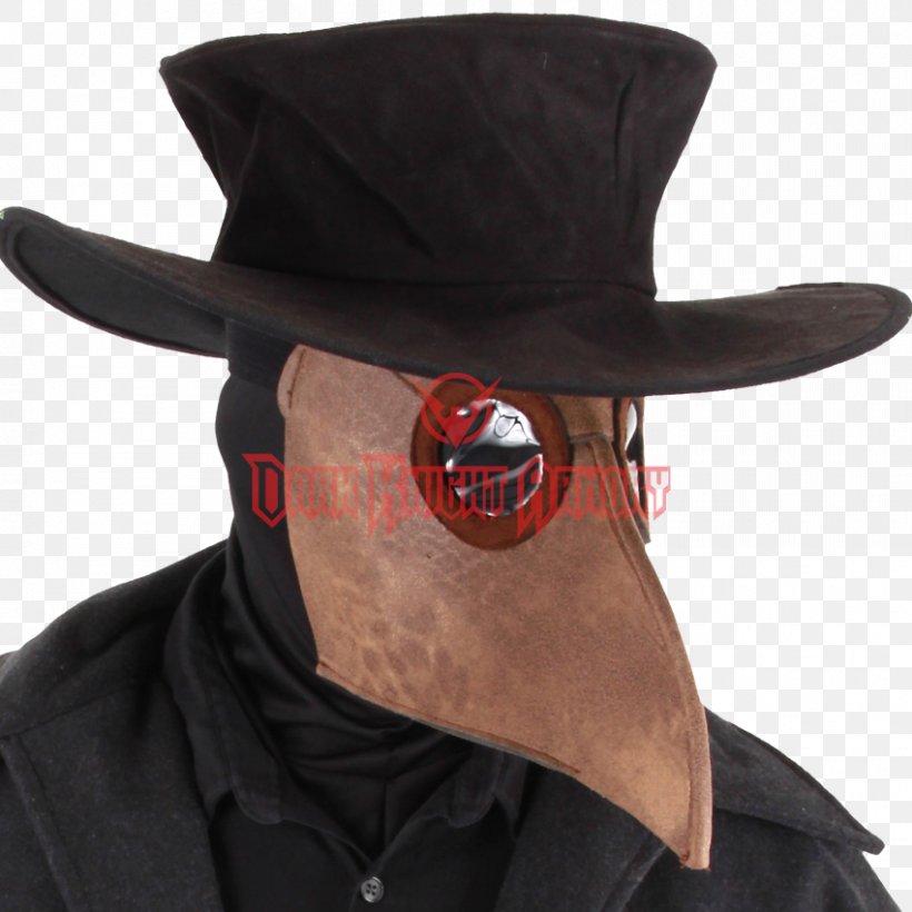 Black Death Plague Doctor Costume Mask Bubonic Plague, PNG, 850x850px, Black Death, Blindfold, Bowler Hat, Bubonic Plague, Cap Download Free