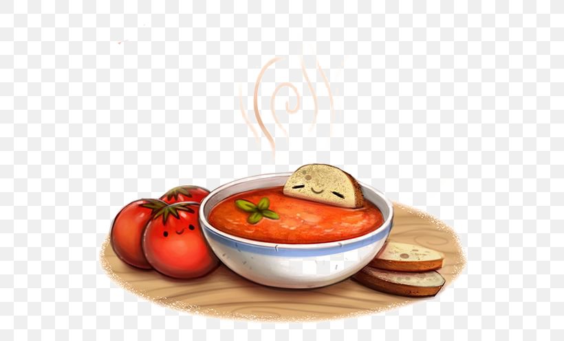 Tomato Soup Bowl Clip Art, PNG, 564x497px, Tomato Soup, Asian Soups, Bowl, Cartoon, Condiment Download Free
