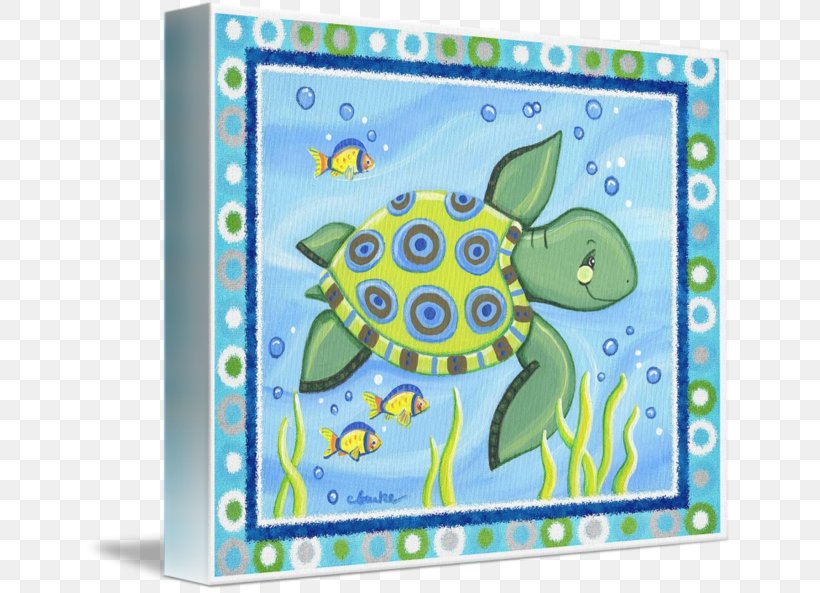 Sea Turtle Gallery Wrap Canvas Art, PNG, 650x593px, Sea Turtle, Animal, Area, Art, Canvas Download Free