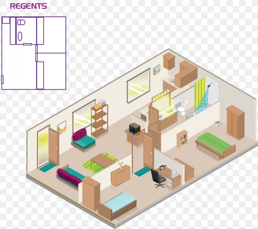 Southwestern Assemblies Of God University Dormitory House Apartment Room, PNG, 1700x1511px, Dormitory, Apartment, Bathroom, Bathtub, Bedroom Download Free