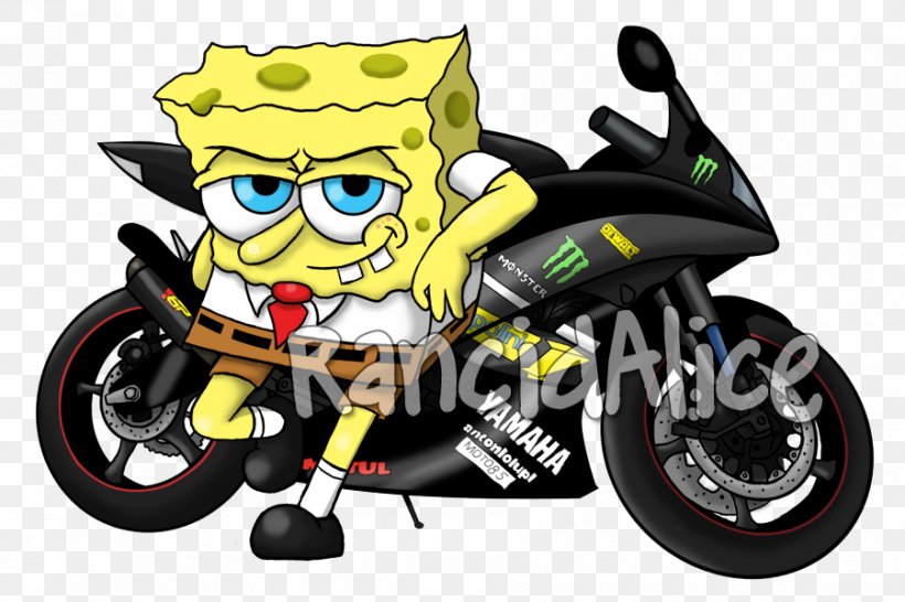 SpongeBob SquarePants Squidward Tentacles Motorcycle Fairing Bicycle, PNG, 900x600px, Spongebob Squarepants, Bicycle, Car, Motor Vehicle, Motorcycle Download Free
