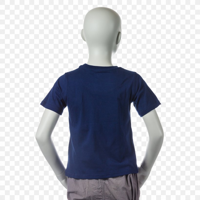 T-shirt Sleeve Neck Outerwear Mannequin, PNG, 1024x1024px, Tshirt, Blue, Clothing, Cobalt Blue, Electric Blue Download Free