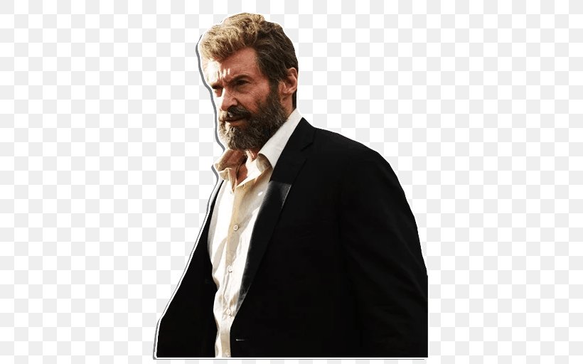 Hugh Jackman Logan Wolverine Professor X YouTube, PNG, 512x512px, Hugh Jackman, Beard, Businessperson, Facial Hair, Film Download Free