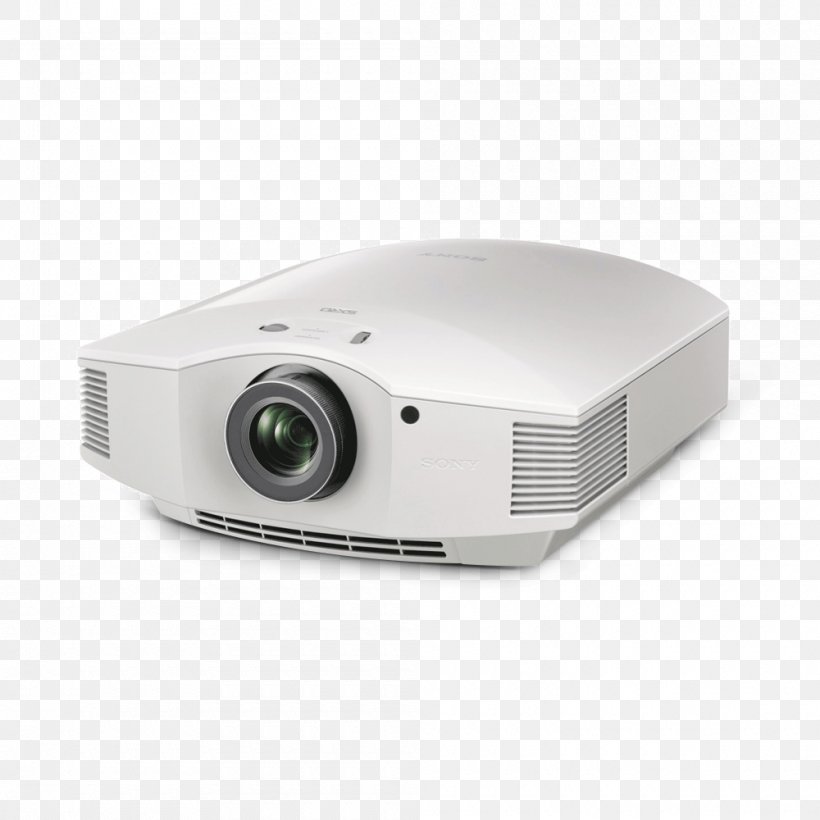 Multimedia Projectors Silicon X-tal Reflective Display Home Theater Systems 1080p, PNG, 1000x1000px, Projector, Electronic Device, Electronics Accessory, Highdefinition Video, Home Theater Projectors Download Free