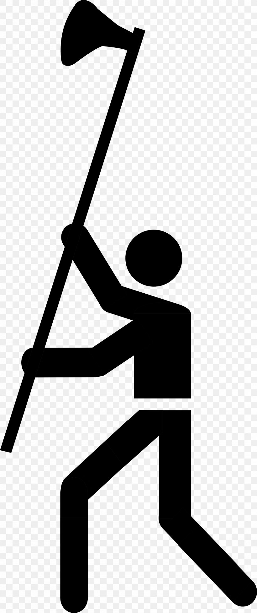Pictogram Dane Axe Fencing Sword Clip Art, PNG, 2000x4763px, Pictogram, Area, Artwork, Axe, Black And White Download Free