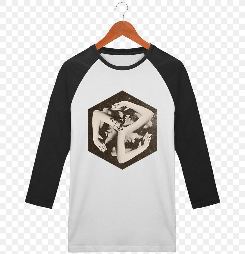 T-shirt Hoodie Sleeve Collar Bag, PNG, 690x850px, Tshirt, Bag, Black, Brand, Canvas Download Free