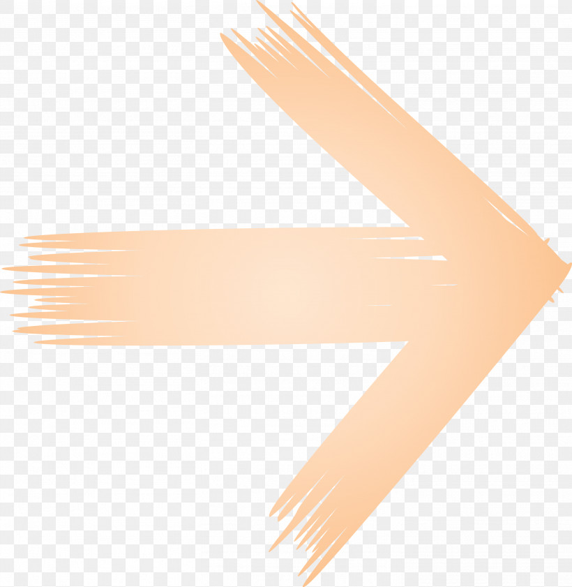 Brush Arrow, PNG, 2923x3000px, Brush Arrow, Beige, Line, Material Property Download Free