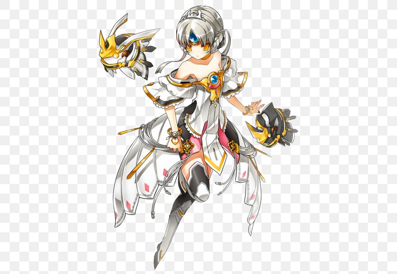 Elsword EVE Online Video Games Art Grand Chase, PNG, 444x566px, Watercolor, Cartoon, Flower, Frame, Heart Download Free