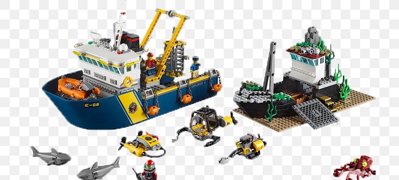 Lego City Deep-sea Exploration Lego Minifigure Deep Sea, PNG, 725x370px, Lego, Construction Set, Deep Sea, Deepsea Exploration, Exploration Download Free