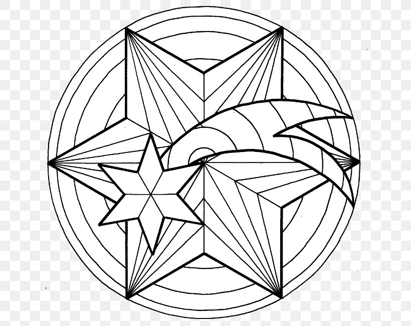 Line Art Drawing Circle Leaf Symmetry, PNG, 650x650px, Line Art, Area, Artwork, Black And White, Drawing Download Free