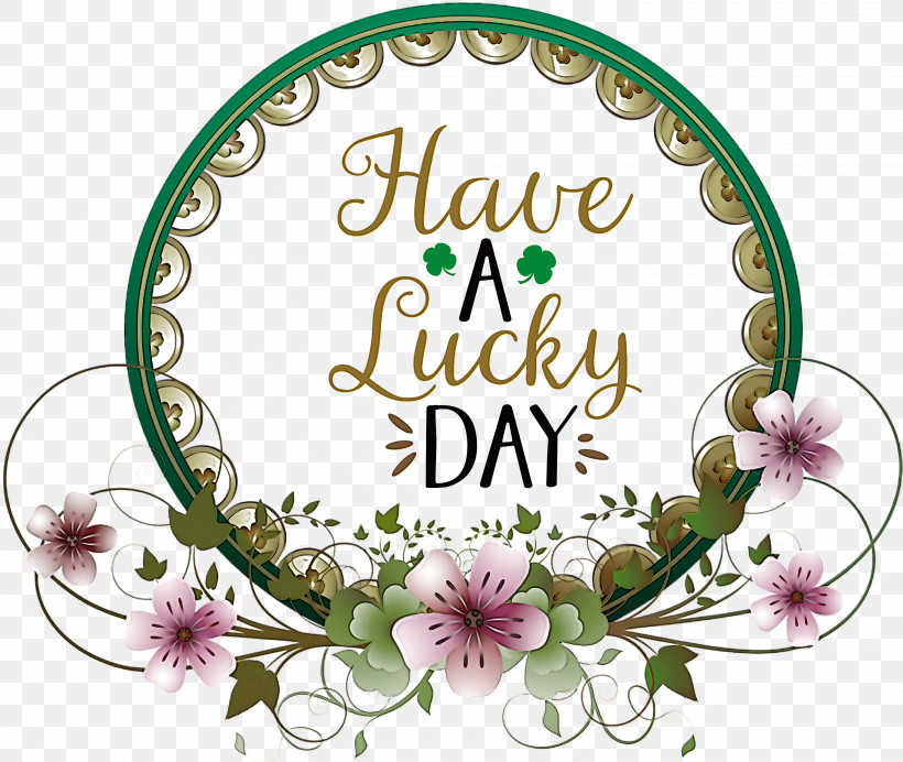 Lucky Day Saint Patrick Patricks Day, PNG, 3000x2532px, Lucky Day, Floral Design, Invitation, Patricks Day, Saint Patrick Download Free