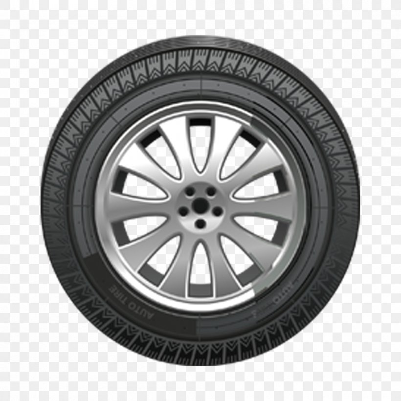 Car Snow Tire Stock Illustration, PNG, 1000x1000px, Car, Alloy Wheel, Auto Part, Automotive Design, Automotive Tire Download Free