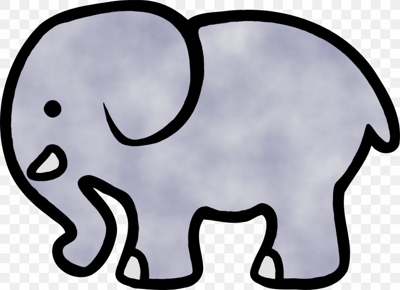 Elephant Clip Art Cartoon Image Illustration, PNG, 1979x1437px, Elephant, Blackandwhite, Cartoon, Cuteness, Drawing Download Free