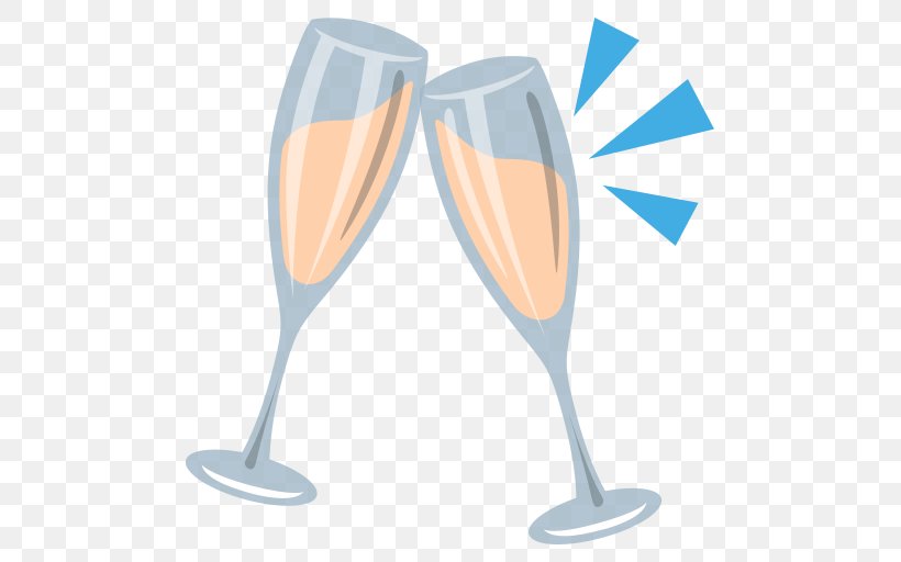Emoji Champagne Glass, PNG, 512x512px, Emoji, Champagne Glass, Champagne Stemware, Drinkware, Glass Download Free
