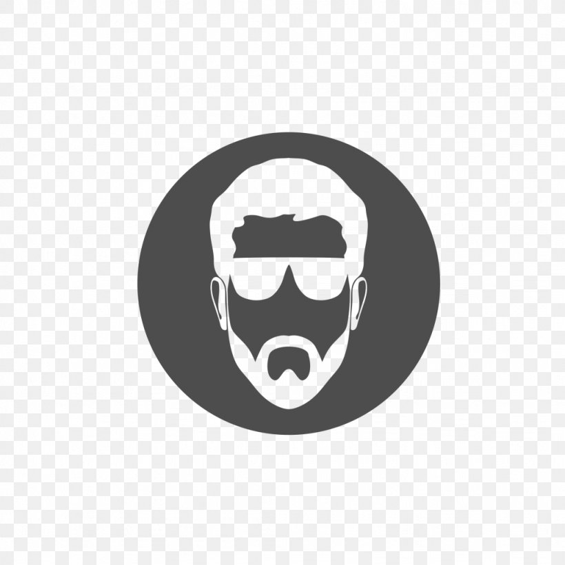 Logo Face Brand, PNG, 1024x1024px, Logo, Beard, Black And White, Brand, Face Download Free