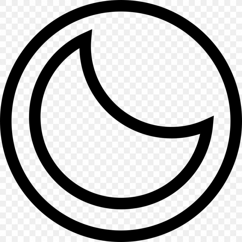 Moon, PNG, 980x980px, Moon, Blackandwhite, Line Art, Oval, Symbol Download Free