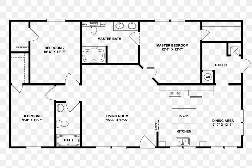 Floor Plan Paper Brand, PNG, 3000x2000px, Floor Plan, Area, Black And White, Brand, Diagram Download Free