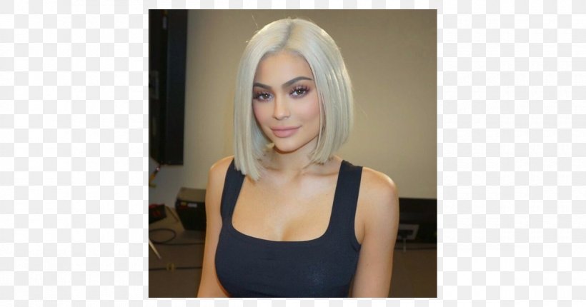 Kylie Jenner Human Hair Color Blond Keeping Up With The Kardashians, PNG, 1200x630px, Watercolor, Cartoon, Flower, Frame, Heart Download Free
