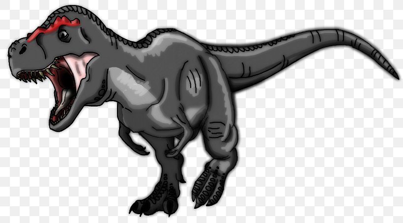 Tyrannosaurus Velociraptor Animal Legendary Creature Animated Cartoon, PNG, 820x454px, Tyrannosaurus, Animal, Animal Figure, Animated Cartoon, Dinosaur Download Free
