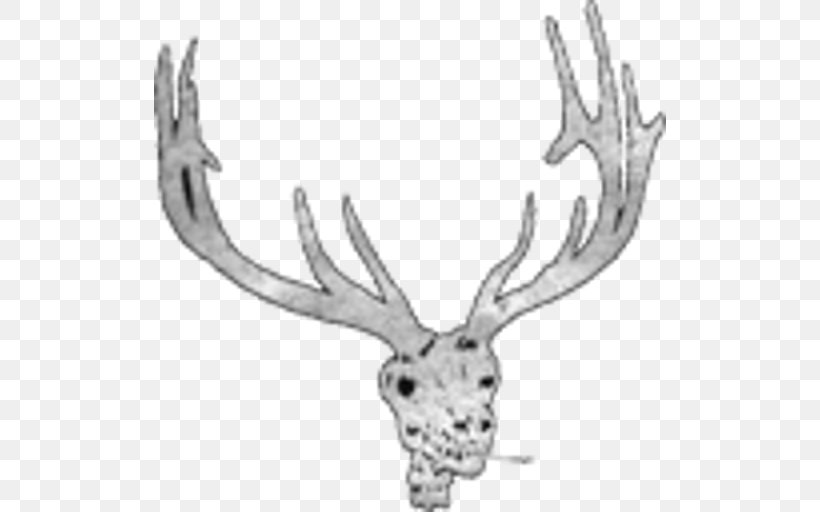 Virginia Beach Elks Lodge #2268 Benevolent And Protective Order Of Elks South First Colonial Road Reindeer Norfolk, PNG, 512x512px, Reindeer, Accommodation, Animal Figure, Antler, Black And White Download Free