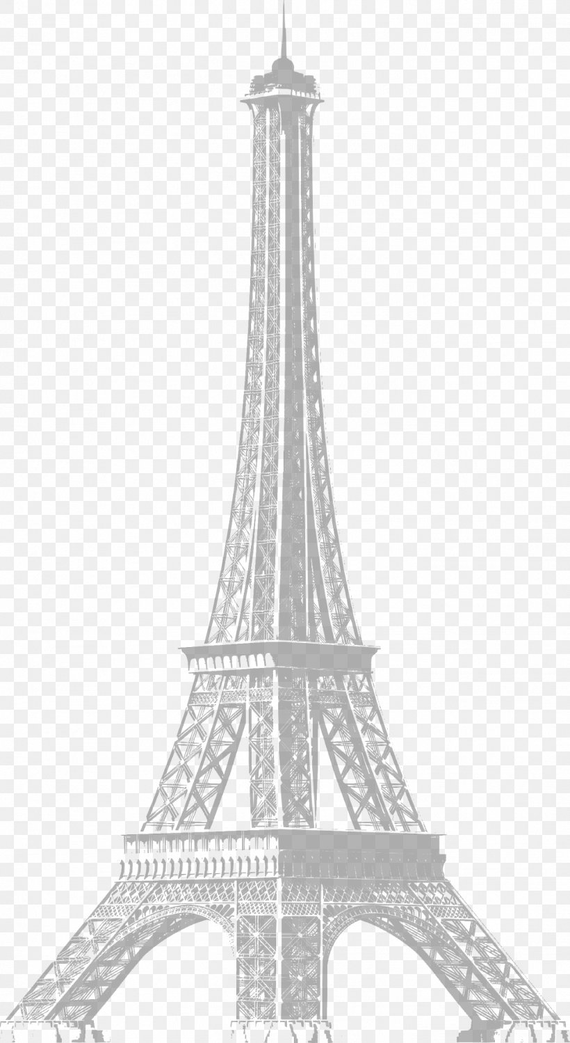 Eiffel Tower Clip Art, PNG, 1367x2500px, Eiffel Tower, Black And White, Monochrome, Monochrome Photography, Paris Download Free