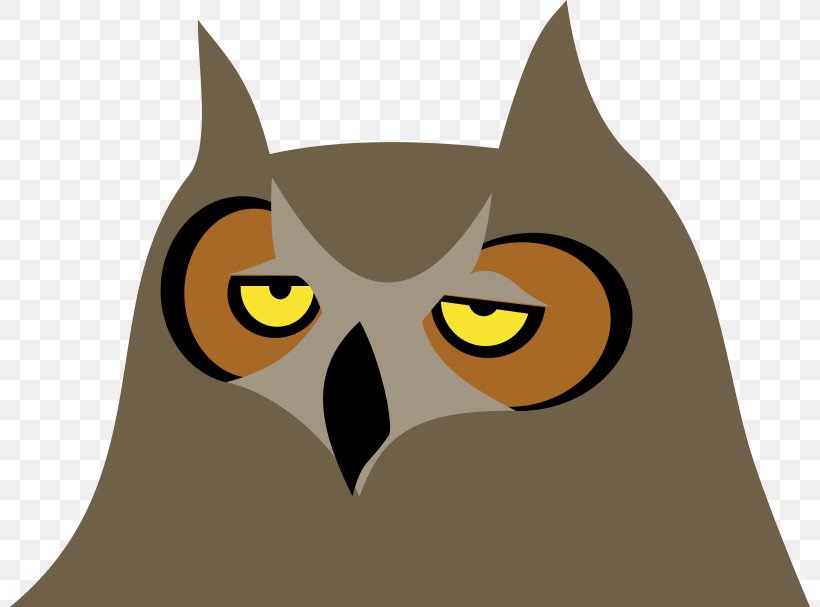 Owl Cartoon Smiley Clip Art, PNG, 800x607px, Owl, Animation, Beak, Bird, Bird Of Prey Download Free