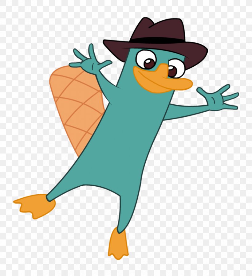 Perry The Platypus Phineas Flynn Ferb Fletcher Drawing, PNG, 853x936px, Perry The Platypus, Art, Beak, Bird, Cartoon Download Free