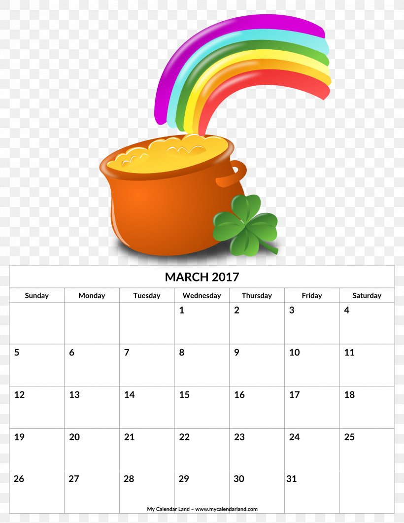 Saint Patrick's Day Ireland 17 March Clip Art, PNG, 2550x3300px, 17 March, Ireland, Calendar, Holiday, Irish People Download Free