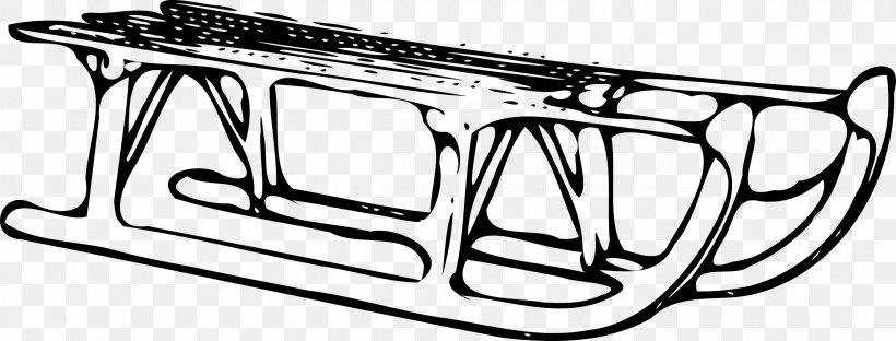 Toboggan Desktop Wallpaper Sled Clip Art, PNG, 2400x916px, Toboggan, Auto Part, Black And White, Brass Instrument, Cornet Download Free