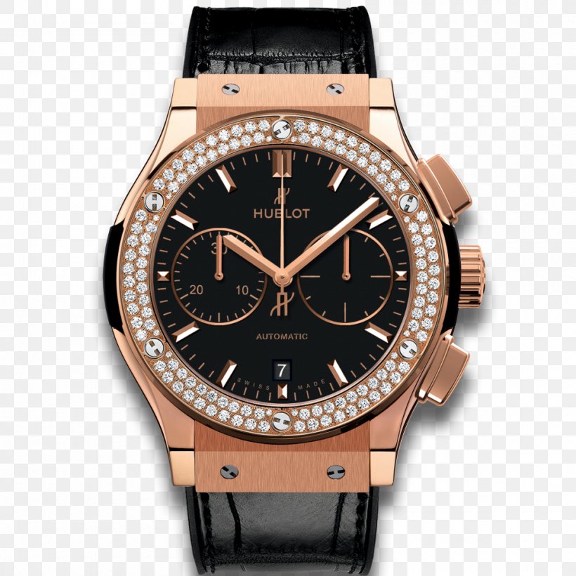 Watch Strap Hublot Watch Strap Chronograph, PNG, 1000x1000px, Watch, Audemars Piguet, Brand, Brown, Chronograph Download Free