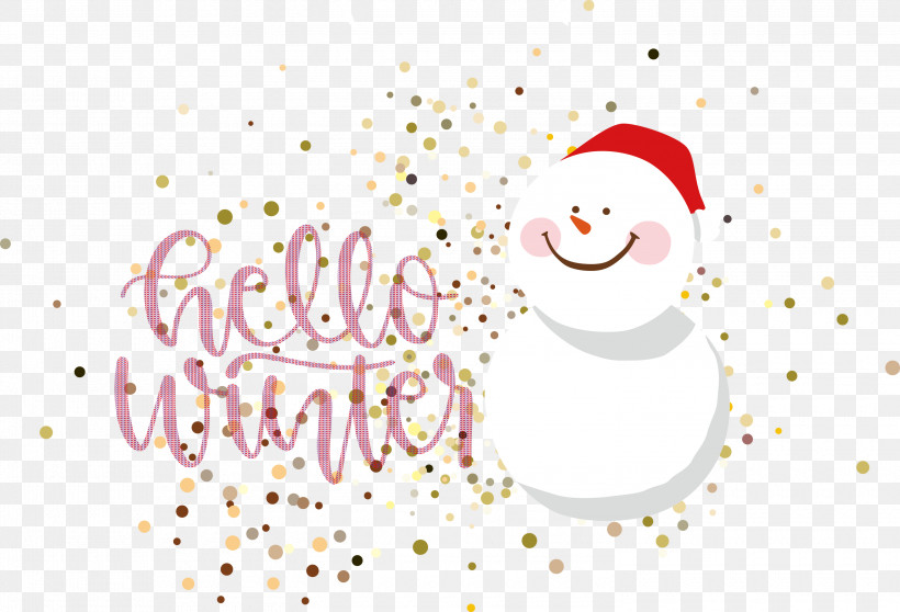 Hello Winter Welcome Winter Winter, PNG, 3000x2042px, Hello Winter, Can I Go To The Washroom Please, Cartoon, Christmas Day, Christmas Ornament Download Free