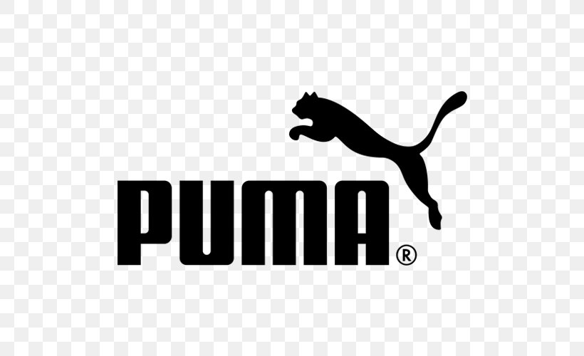 Puma Logo Adidas Brand, PNG, 500x500px, Puma, Adidas, Black, Black And White, Brand Download Free