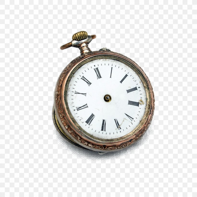 Clock Pocket Watch, PNG, 1000x1000px, Watch, Aiguille, Antique, Clock, Fundal Download Free