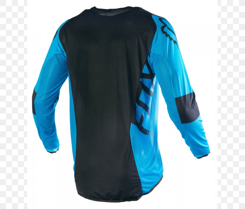 Jersey T-shirt Hoodie Blue Sleeve, PNG, 700x700px, Jersey, Active Shirt, Aqua, Blue, Clothing Download Free