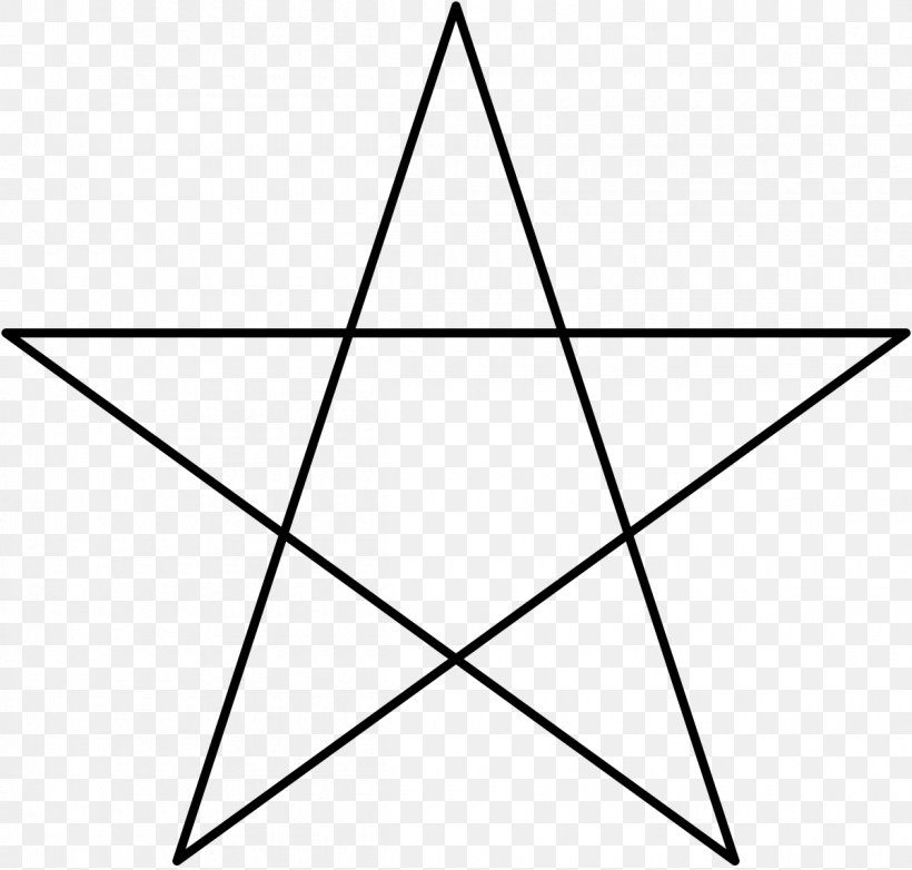 Pentagram Pentacle Heptagram Symbol Wicca, PNG, 1200x1145px, Pentagram, Area, Black And White, Fivepointed Star, Geometry Download Free