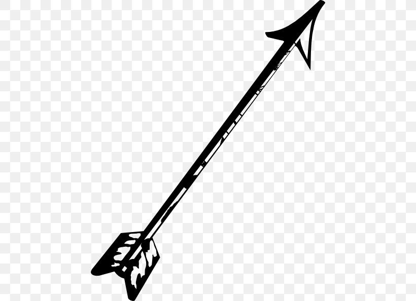 Bow And Arrow Indian Arrow Clip Art, PNG, 462x594px, Bow And Arrow, Archery, Baseball Equipment, Black, Black And White Download Free