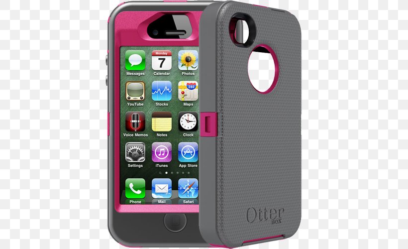 IPhone 4S IPhone 3GS IPhone SE OtterBox, PNG, 500x500px, Iphone 4s, Apple, Case, Electronics, Feature Phone Download Free