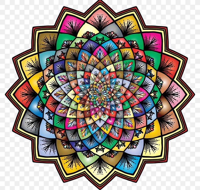 Mandalas For Meditation Clip Art, PNG, 780x776px, Mandala, Art, Buddhism, Glass, Hinduism Download Free