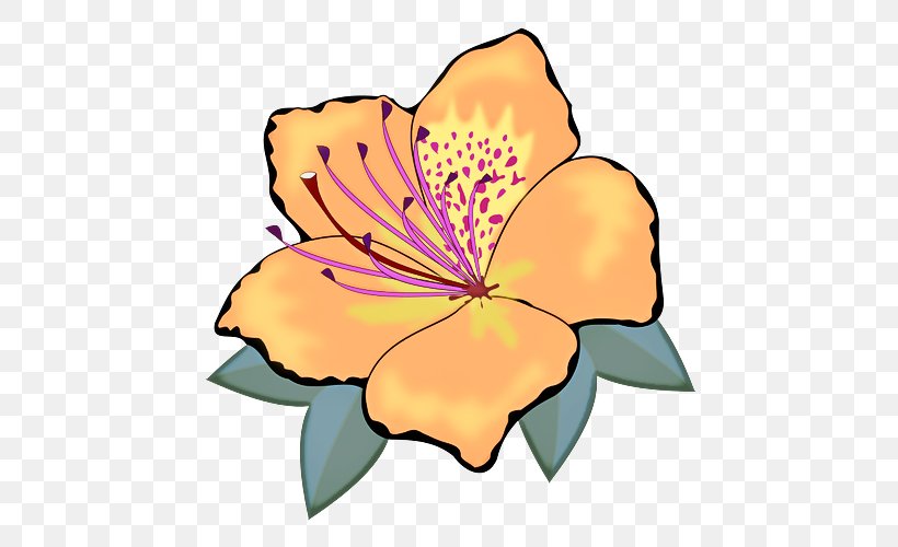 Floral Blossom, PNG, 500x500px, Flower, Blossom, Floral Design, Hawaiian Hibiscus, Herbaceous Plant Download Free