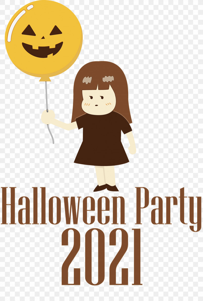 Human Logo Cartoon Behavior Line, PNG, 2019x3000px, Halloween Party, Behavior, Cartoon, Happiness, Human Download Free