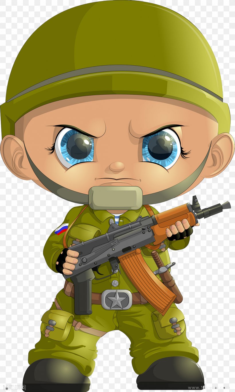 Soldier Cartoon Q-version, PNG, 1100x1838px, Soldier, Action Figure, Body Armor, Cartoon, Fictional Character Download Free