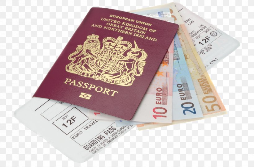British Passport Passports Of The European Union Currency, PNG, 852x563px, Passport, Airline, Airline Ticket, Alamy, Boarding Pass Download Free