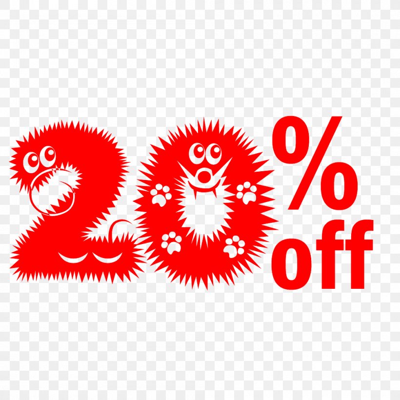 Cute Hairy Halloween 20% Off Discount Tag., PNG, 1000x1000px, Brand, Area, Beauty Brands, Coupon, Femininity Download Free