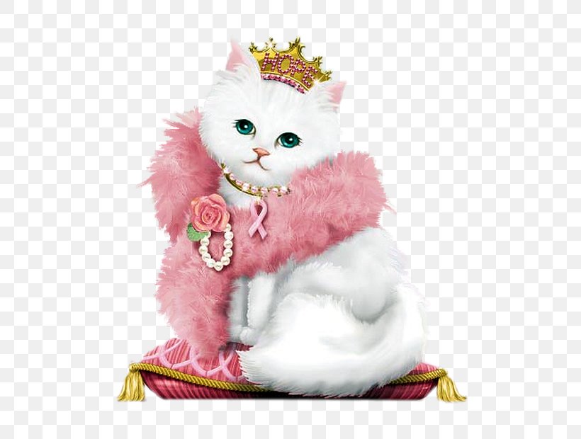 Pink Cat Kitten Clip Art, PNG, 595x620px, Cat, Black Cat, Carnivoran, Cat Like Mammal, Christmas Ornament Download Free