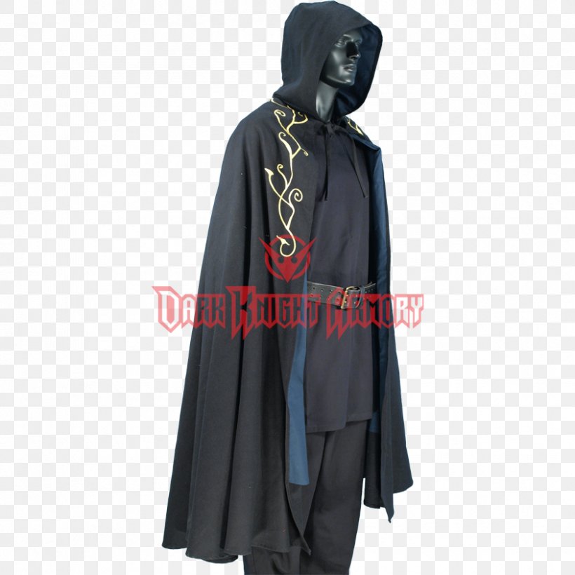 Robe Cloak Hood Cape Clothing, PNG, 844x844px, Robe, Cape, Cloak, Clothing, Costume Download Free