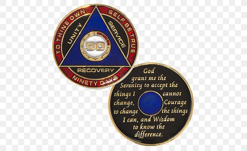 Alcoholics Anonymous Twelve-step Program Celebrate Recovery Sobriety Serenity Prayer, PNG, 500x500px, Alcoholics Anonymous, Badge, Brand, Button, Celebrate Recovery Download Free