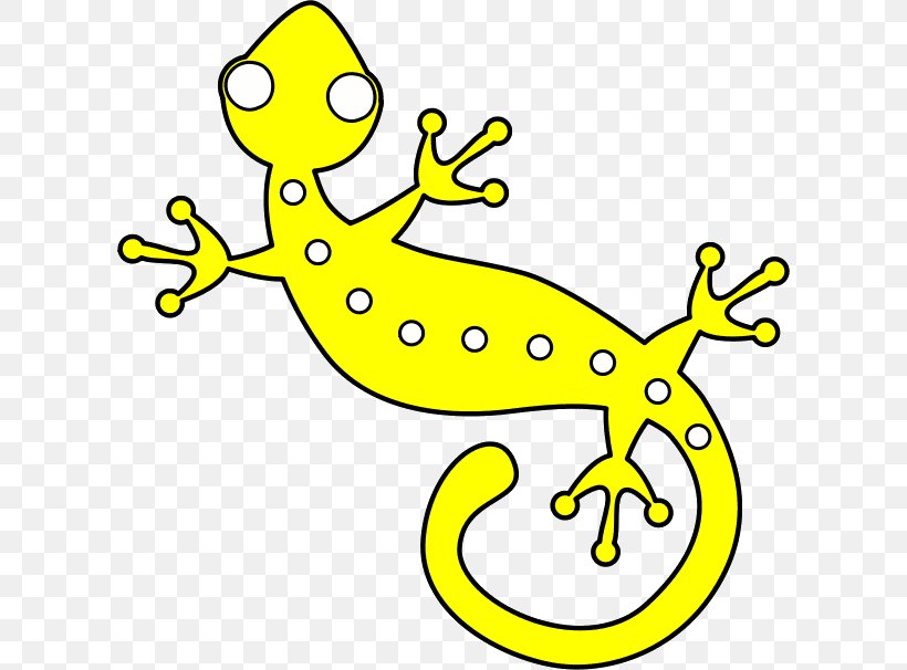 Lizard Clip Art Openclipart Gecko Free Content, PNG, 608x606px, Lizard, Area, Artwork, Black And White, Cdr Download Free